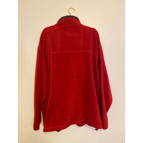 Ivy Crew Men's Red Half-Zip Casual Fleece Pullover Size XL - Picture 5 of 5